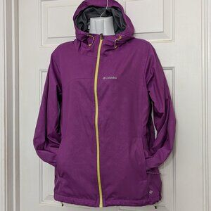 Columbia Sportswear OMNI-TECH Jacket Purple  Women's Size Large .